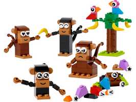 Набор LEGO 11031 Creative Monkey Fun