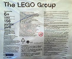 Набор LEGO 11903 Parts for Brickmaster Ninjago (included in Book 5002772)