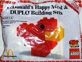 Набор LEGO 1918 McDonald's Happy Meal & Duplo Building Sets polybag