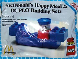 Набор LEGO 1919 McDonald's Happy Meal & Duplo Building Sets polybag