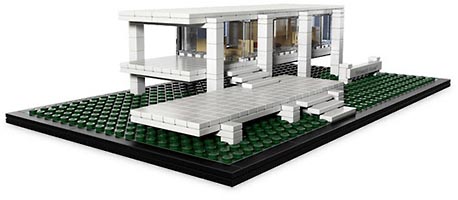 Набор LEGO Дом Фарнсуорта (Стеклянный дом)