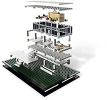 Набор LEGO Дом Фарнсуорта (Стеклянный дом)