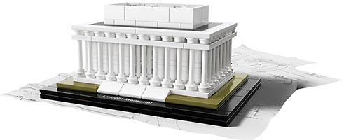 Набор LEGO 21022 Мемориал Линкольна