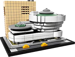 Набор LEGO 21035 Музей Соломона Гуггенхейма