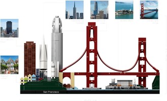 Набор LEGO San Francisco