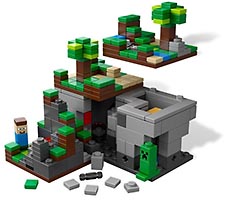 Набор LEGO Майнкрафт Лес