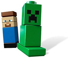 Набор LEGO Майнкрафт Лес