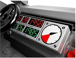 Набор LEGO Назад в будущее: DeLorean машина времени