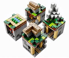 Набор LEGO Деревня Майнкрафт