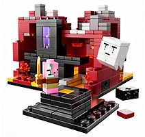 Набор LEGO Преисподняя Майнкрафт