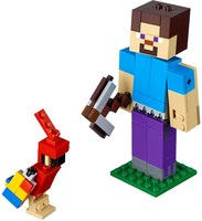 Набор LEGO 21148 Большие фигурки Стив с попугаем