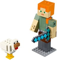 Набор LEGO 21149 Большие фигурки Алекс с цыплёнком