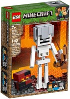 Набор LEGO Большие фигурки скелет с кубом магмы
