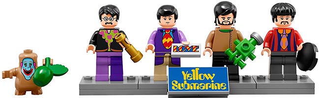 Набор LEGO Желтая подводная лодка (Битлз)