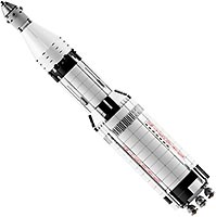 Набор LEGO Ракетоноситель 'Сатурн-5'
