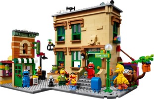 Набор LEGO Улица Сезам, 123