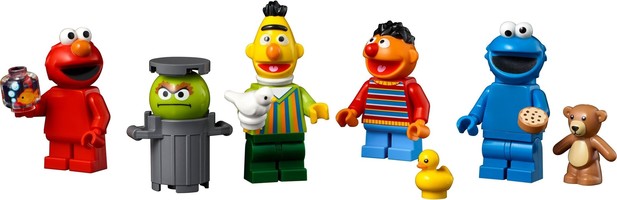 Набор LEGO Улица Сезам, 123