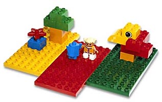 Набор LEGO 3 базовых пластины