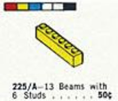Набор LEGO 225.A Бимы 1 x 6