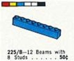 Набор LEGO 225.B Детали 1 x 8