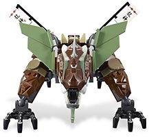 Набор LEGO Защита Земляного Дракона