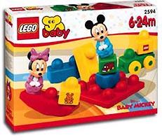 Набор LEGO 2594 Микки и Минни - малыши - игровая площадка