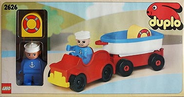 Набор LEGO 2626 Car and Boat Vacation Trailer