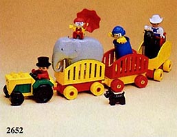 Набор LEGO 2652 Дом на колесах для циркачей