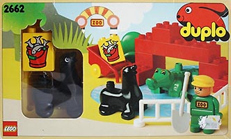 Набор LEGO 2662 Крокодил и морской лев