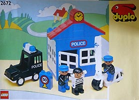 Набор LEGO 2672 Полицейский участок