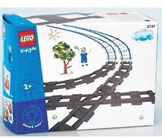 Набор LEGO 2737 Diamond Crossing and Tracks (Rails & Crossings)