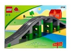 Набор LEGO 2738 Железнодорожный мост