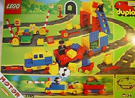 Набор LEGO 2745 Deluxe LEGO DUPLO Battery Cargo Train