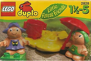 Набор LEGO 2828 Trouble Toadstool & Jungle Bluebell