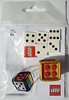 Набор LEGO 2853588 Promo Goldener Wurfel (Golden dice)