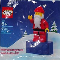 Набор LEGO 2855167 Holiday Santa Magnet 2010
