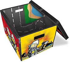 Набор LEGO Firefighter ZipBin Large Storage Toy Box