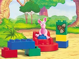 Набор LEGO 2976 Пятачок и приключение с желудями
