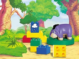 Набор LEGO 2977 Eeyore and the Little Raincloud