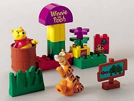 Набор LEGO 2983 Винни-Пух и Тигра