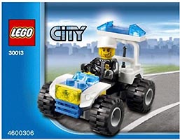 Набор LEGO 30013 Полицейский квадроцикл