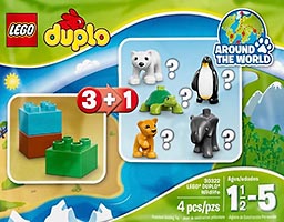 Набор LEGO 30322-4 Wildlife - Tortoise