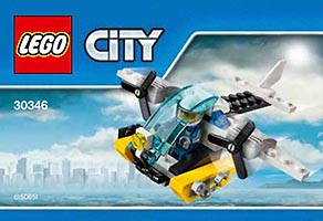 Набор LEGO Вертолет с острова-тюрьмы