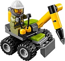 Набор LEGO 30350 Отбойный молоток исследователей вулканов