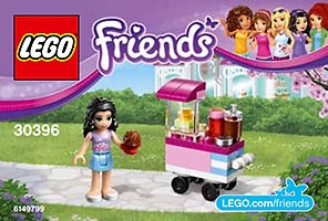 Набор LEGO Тележка с кексами