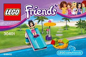 Набор LEGO Pool Foam Slide