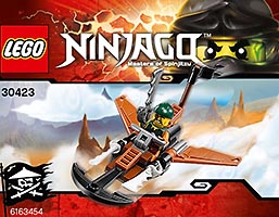 Набор LEGO 30423 Анкер-джет (реактивный истребитель-якорь)