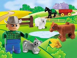 Набор LEGO 3092 Подружки на ферме