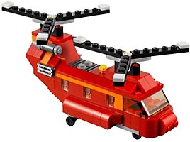 Набор LEGO 31003 Грузовой вертолёт 3 в 1 