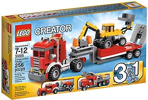 Набор LEGO Строительный тягач 3 в 1 